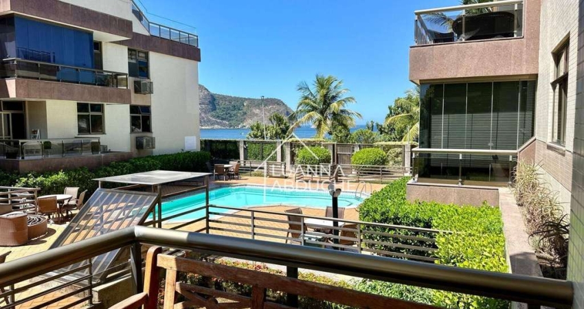 Apartamento com 4 dormitórios à venda, 200 m² por R$ 1.998.000,00 - Camboinhas - Niterói/RJ