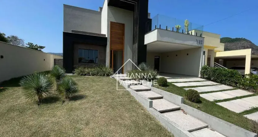 Casa à venda em Alphaville I, com 3 dormitórios, 2 suítes, 250 m² por R$ 1.750.000 - Alphaville Maricá 1 - Maricá/RJ