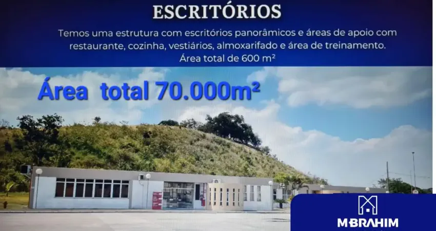 Complexo Logístico/Industrial à Venda em Queimados – 70.000m² de Área Total
