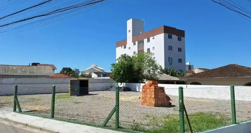 Centro palhoça. terreno esquina 416 m2 comercial/residencial a venda