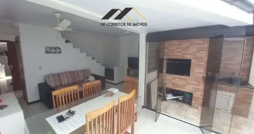 Duplex 90m² - Mobiliado 2 Dorm.(1 Suíte)/ Sac./ Churasq./ Garagem - Ingleses - Florianópolis