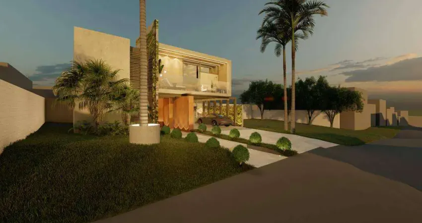 Casa Mobiliada, 4 Suites, Á Venda no Residencial 3, Alphaville