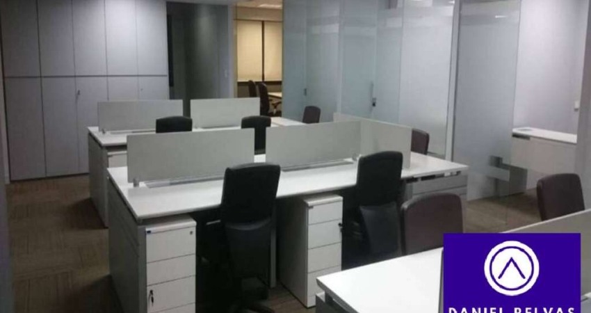 Conjunto Comercial Mobiliado à Locação  no Centro de Alphaville