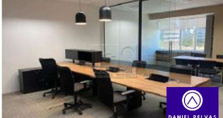 Sala Comercial Mobiliada, 60 m², Para Locação no West Towers, Alphaville