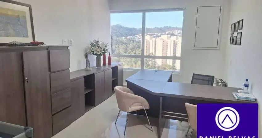 Sala comercial mobiliada à locação no link studios e office, alphaville