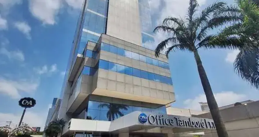 Sala comercial com 2 salas para alugar na Avenida Marcos Penteado de Ulhôa Rodrigues, Tamboré, Barueri