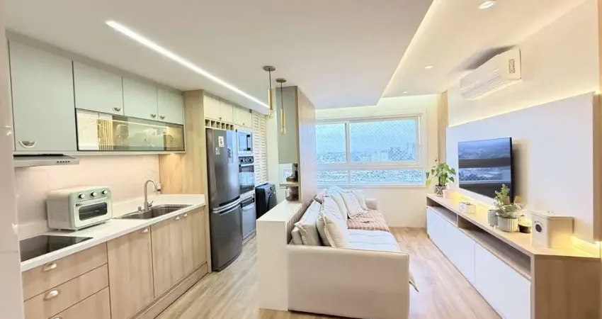 Apartamento para venda em canoas, centro, 2 dormitórios, 1 banheiro, 1 vaga