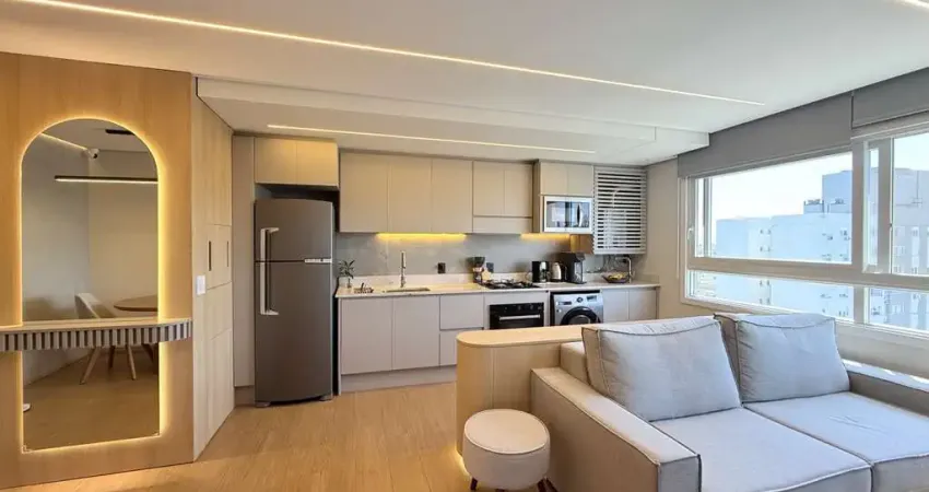 Apartamento para venda em canoas, centro, 2 dormitórios, 1 banheiro, 1 vaga