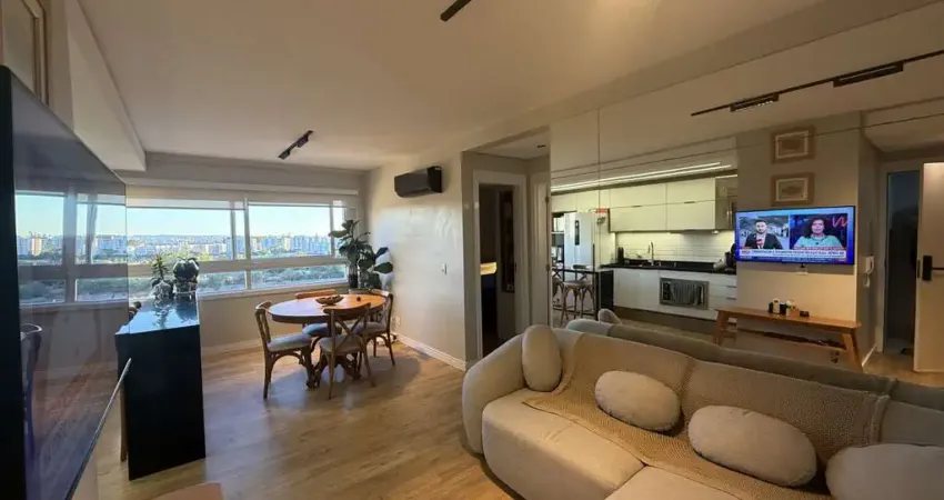 Apartamento para venda em canoas, centro, 2 dormitórios, 1 banheiro, 1 vaga