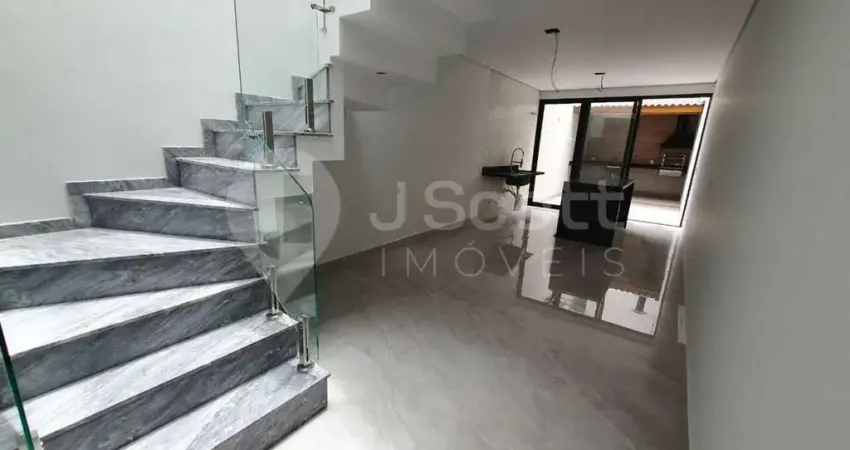 Sobrado novo à venda no jardim palmares ? 110m², 3 suítes, área gourmet, 2 vagas