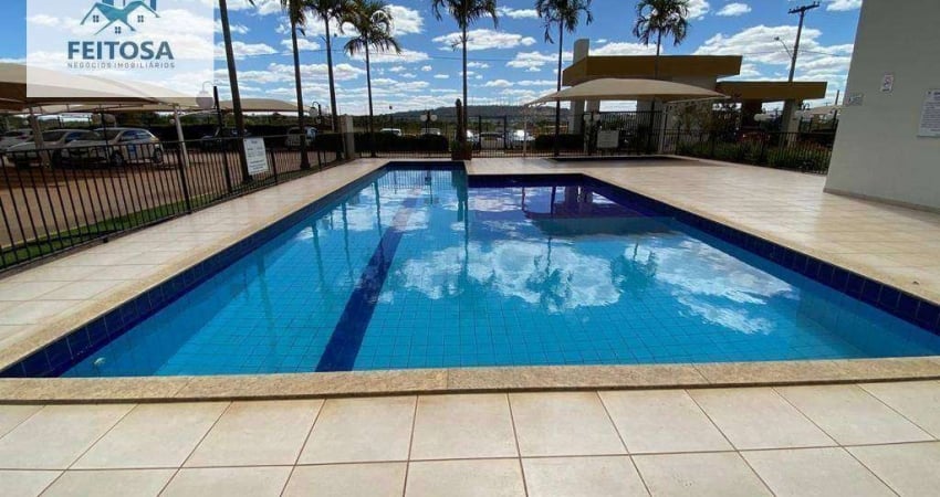 Apartamento com 3 dormitórios para alugar, 66 m² por R$ 2.310,00/mês - Parque Oeste Industrial - Goiânia/GO