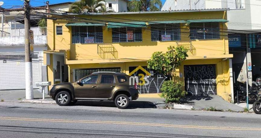 Casa residencial com 2 quartos e 2 salões comerciais independentes à venda, 230 m² e 1 vaga de garagem por R$ 1.195.000 - Umuarama - Osasco/SP.