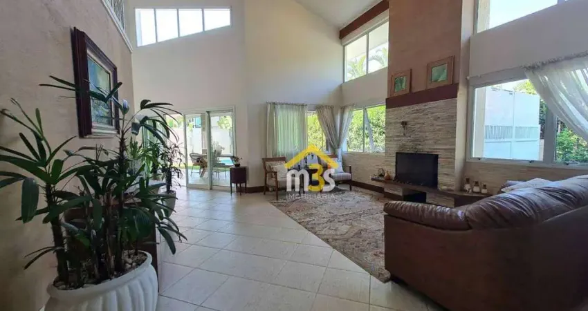 Casa com 5 dormitórios à venda, 400 m² por r$ 4.200.000,00 - alphaville - santana de parnaíba/sp