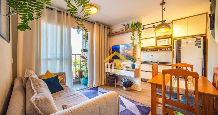 Apartamento à venda no residencial 1hum granada – 45m² | 2 quartos | 1 vaga – r$ 380.000