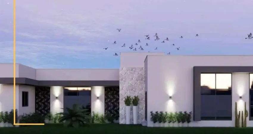 Venda de casa térrea 200m², 3 suítes uma com closet – YBY Natureza- P. Nações/RN.