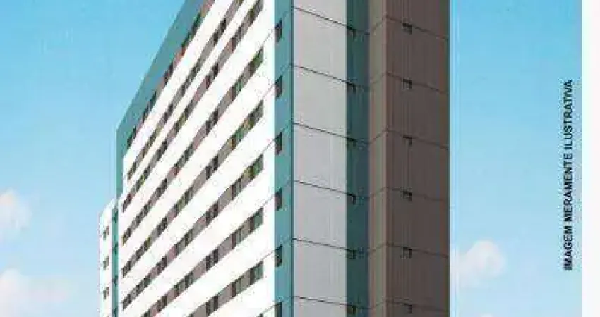Studio com 2 dormitórios à venda, 46 m² por R$ 370.188,00 - Boa Vista - Recife/PE