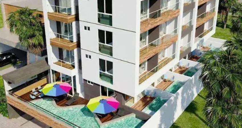 Apartamento com 1 dormitório à venda, 25 m² por R$ 328.000,00 - Porto de Galinha - Ipojuca/PE