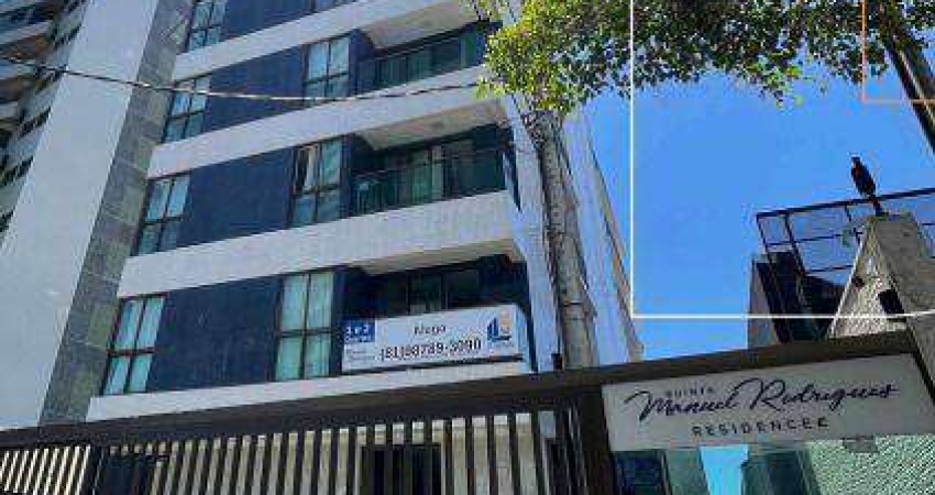 Apartamento com 1 dormitório para alugar, 30 m² por R$ 3.500,00/mês - Boa Viagem - Recife/PE