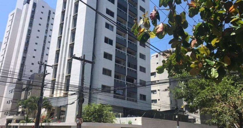 Apartamento com 3 dormitórios, 98 m² - venda por R$ 600.000,00 ou aluguel por R$ 4.500,00/mês - Boa Viagem - Recife/PE
