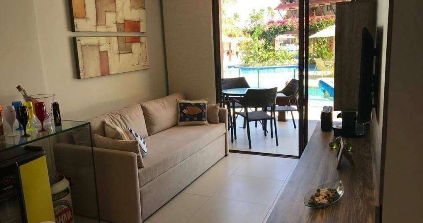 Flat com 2 dormitórios à venda, 62 m² por R$ 1.050.000,00 - Porto de Galinhas - Ipojuca/PE