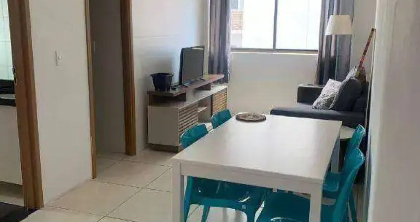 Apartamento mobiliado com 2 dormitórios para alugar, 43 m² por r$ 3.500/mês - tamarineira - recife/pe