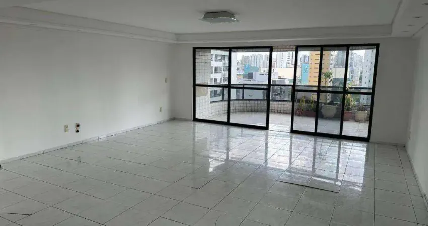 Apartamento com 4 dormitórios à venda, 250 m² por r$ 1.600.000 - santana - recife/pe