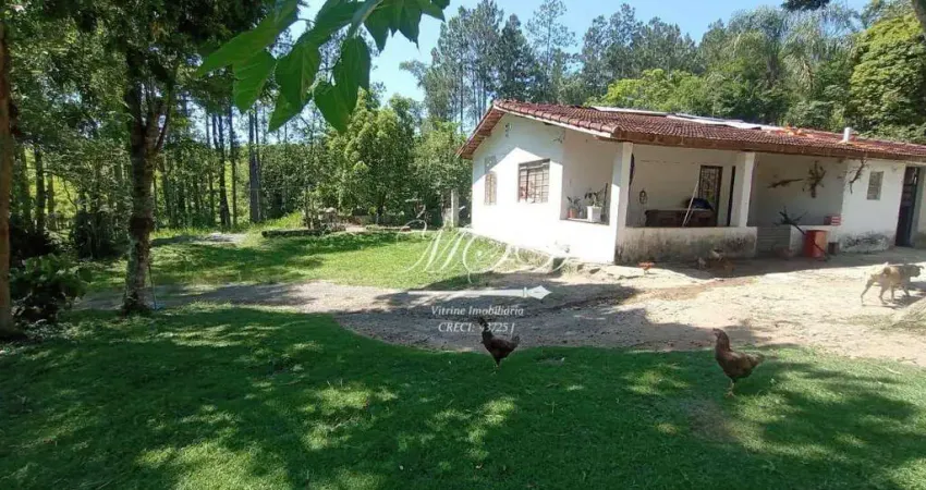 Chácara com 4 dormitórios à venda, 75250 m² por R$ 700.000,00 - Parateí Do Meio - Jacareí/SP