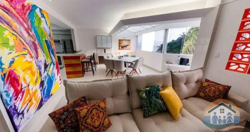 EXCELENTE COBERTURA DUPLEX PÉ NA AREIA LOCALIZADA NO BAIRRO MARTIM DE SÁ EM CARAGUATATUBA-SP!