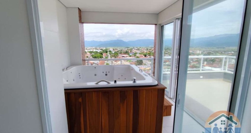 EXCELENTE COBERTURA DUPLEX LOCALIZADA PRÓXIMA AO MAR NO BAIRRO JARDIM BRITÂNIA EM CARAGUATATUBA-SP!