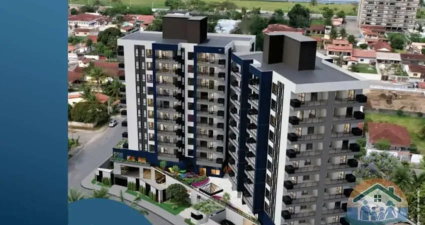 EXCELENTE APARTAMENTO LANÇAMENTO COM 1 DORMITÓRIO E LAZER COMPLETO NO BAIRRO PORTO NOVO EM CARAGUATATUBA!
