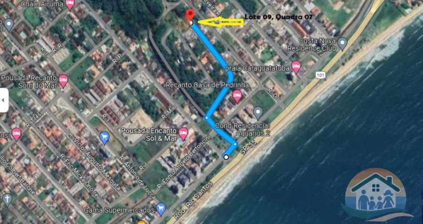 INCRÍVEL OPORTUNIDADE DE LOTE LOCALIZADO NO BAIRRO MASSAGUAÇU EM CARAGUATATUBA!