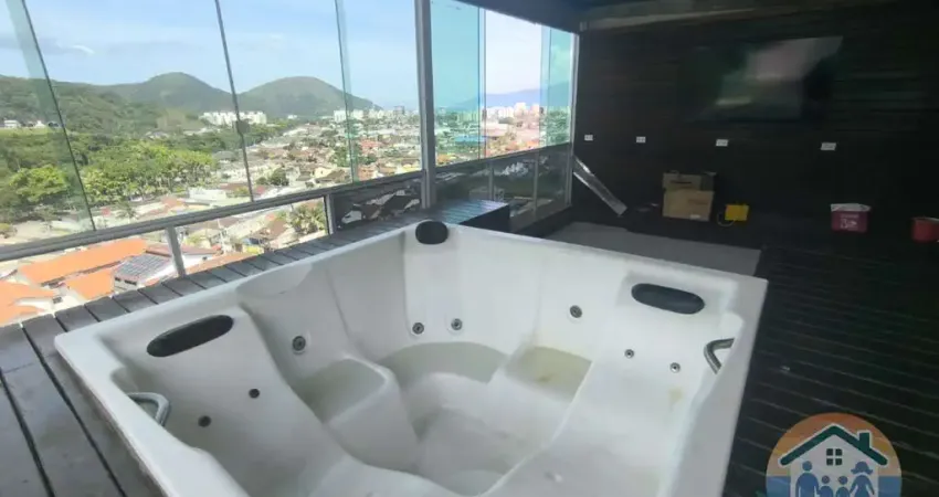 INCRÍVEL COBERTURA DUPLEX EM CONDOMÍNIO COMPLETO LOCALIZADO NO BAIRRO CIDADE JARDIM EM CARAGUATATUBA!