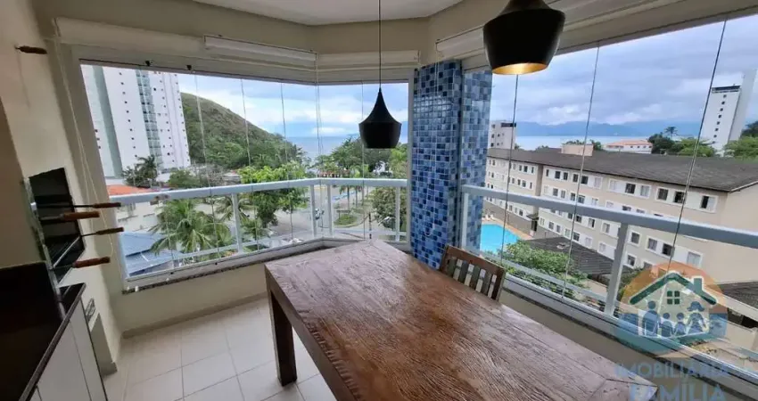 Incrível apartamento com vista para o mar localizado no bairro prainha em caraguatatuba-sp!