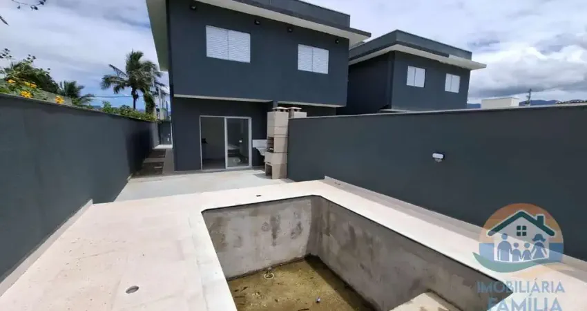 Incrível sobrado com piscina localizado no bairro balneário dos golfinhos em caraguatatuba-sp!!