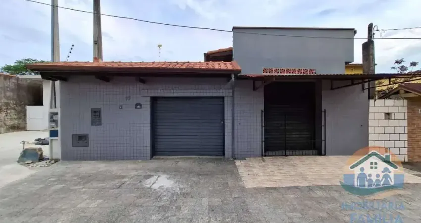 Incrível imóvel para investimento com duas kitnets e ponto comercial situado no bairro barranco alto em caraguatatuba-sp!