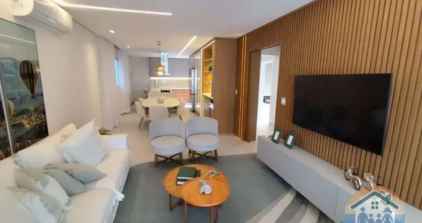 Incrível apartamento novo mobiliado e decorado com vista para o mar situado na orla do bairro jardim britânia em caraguatatuba!