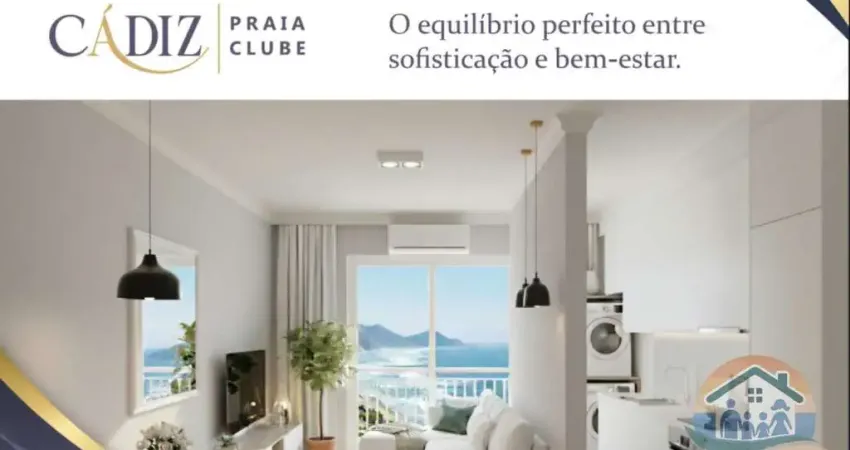 Cádiz praia clube apartamentos frente mar com 02 dormitórios e lazer completo no bairro porto porto novo em caraguatatuba/sp!!
