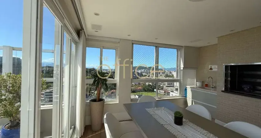 Cobertura de luxo à venda no bairro américa, joinville-sc: 3 quartos, 3 suítes, 2 salas, 4 banheiros, 3 vagas, 254,20 m²!