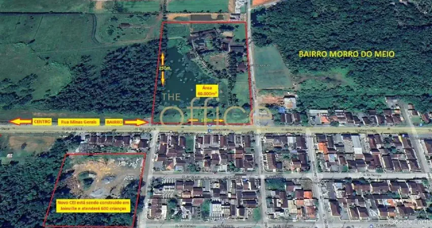 Terreno Comercial à Venda em Joinville-SC: 40.000m² na Nova Brasília - Oportunidade Única de Investimento!