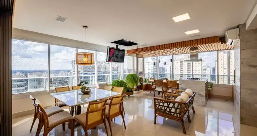 Apartamento à venda mobiliado , Residencial Monte Logan , com 4 suítes no Setor