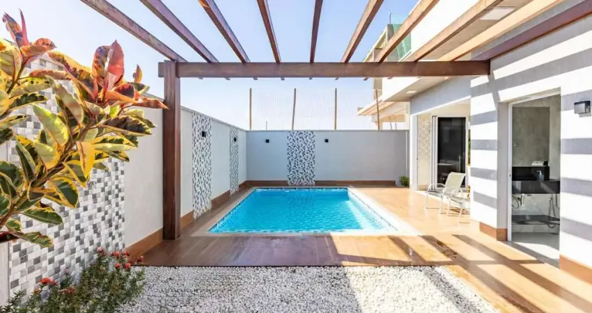 Casa térrea com 3 suítes, piscina e varanda gourmet à venda no Jardins Nápoles