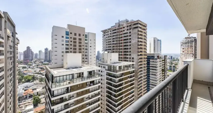 Studio de 43m² com varanda balcão no 31º andar com vista incrível no setor maris