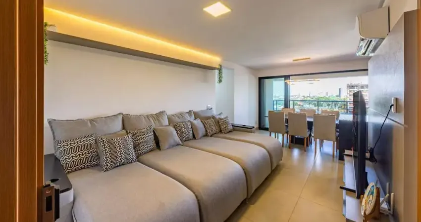 Apartamento à venda com 104 m² no edifício atoll , setor marista , goiânia