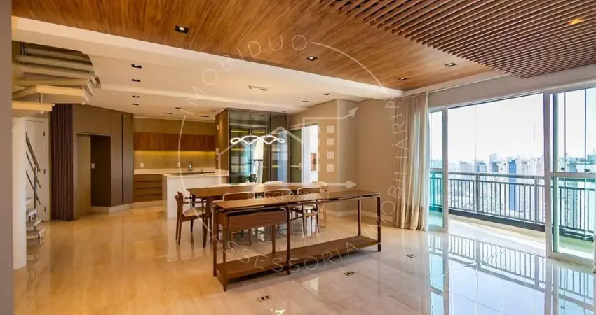 Cobertura duplex soleil curitibano 137m2 2vg 100% reformada