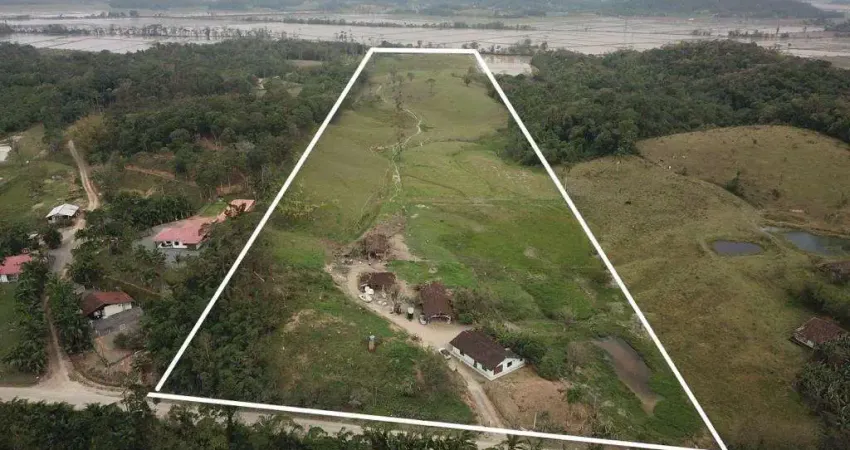 Área Rural para Venda em Joinville, Vila Nova, 2 dormitórios, 1 banheiro, 10 vagas