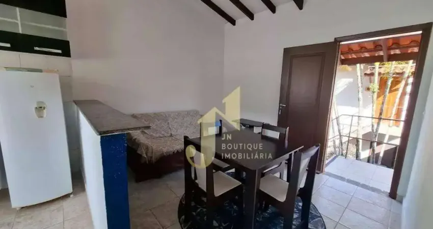 Loft com 2 dormitórios a venda no condomínio costa azul a 50m da praia