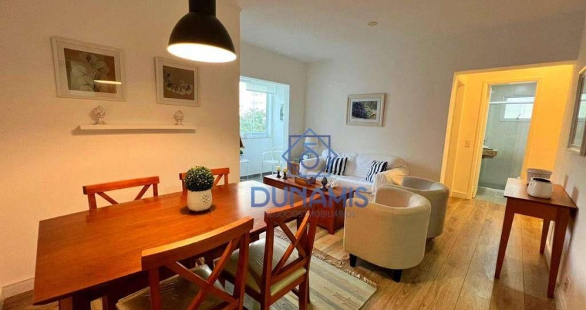 Apartamento à venda, 74 m² por R$ 460.000,00 - Praia das Pitangueiras - Guarujá/SP