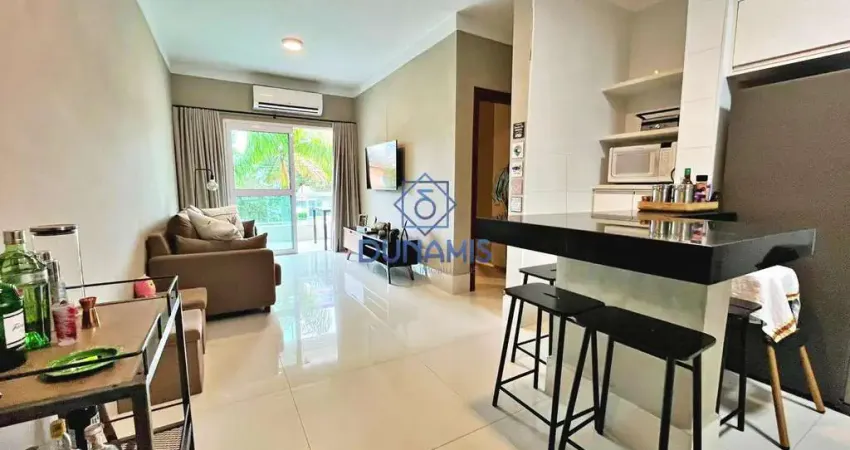 Lindo apartamento na venda na praia do tombo, com 1 dormitorio