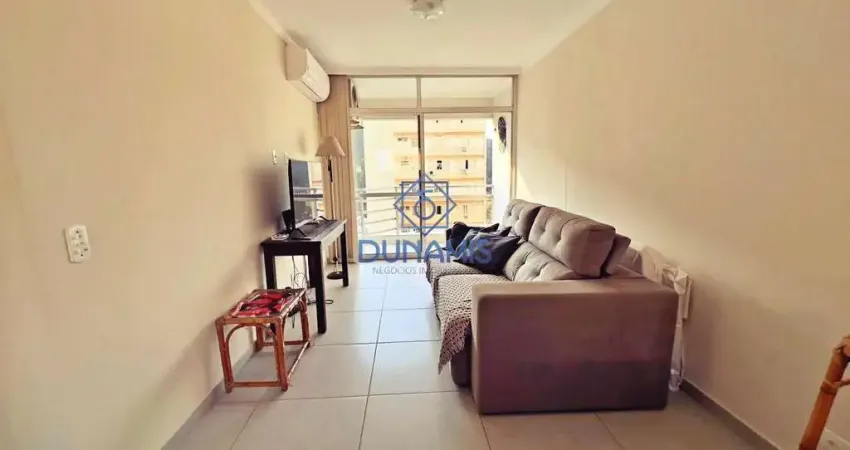 Apartamento com 1 dormitório à venda, pitangueiras, guaruja - sp