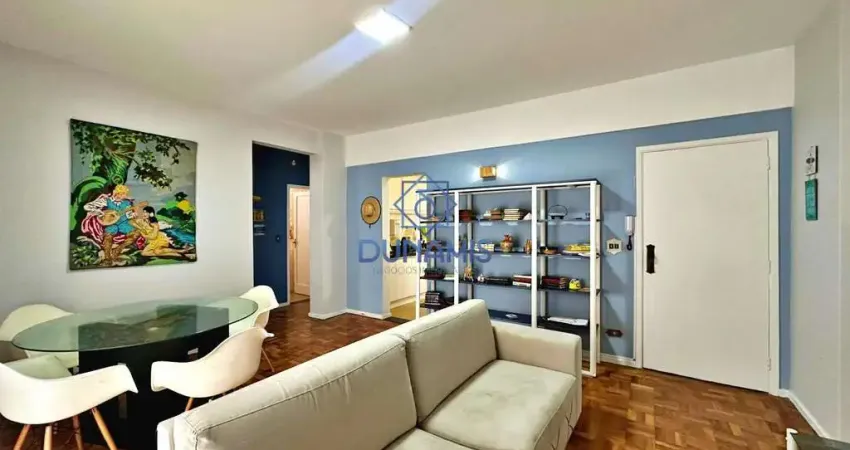 Apartamento prédio frente total para o mar com vista lateral - região central da praia de pitangueir